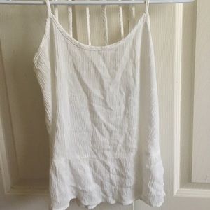 White tank top
